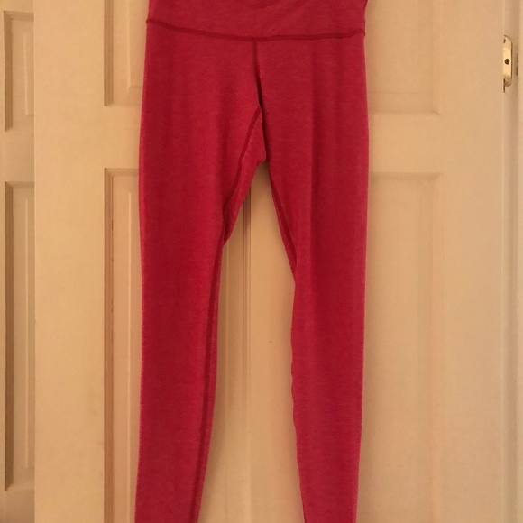 lululemon athletica Pants - Neon Pink Ankle Length Lululemon Leggings size 8